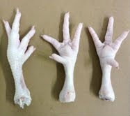 chicken- feet