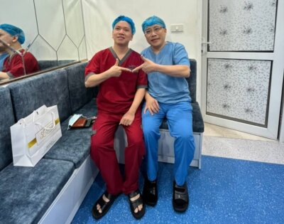 林醫師受邀於越南VSAPS會議河內江南醫院手術示範